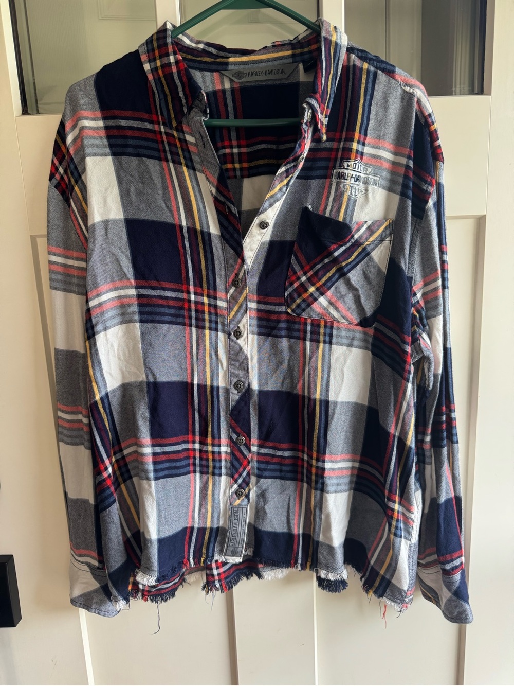 Harley-Davidson Women’s 2019 Milwaukee Plaid Button-Up Shirt
